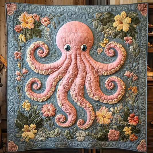 Tentacles in Bloom WJ0303017CL Quilt