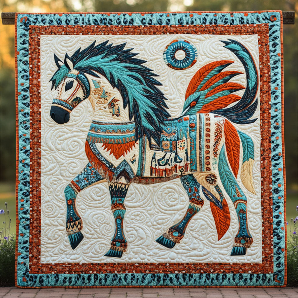 Tribal Gallop WJ0802047CL Quilt