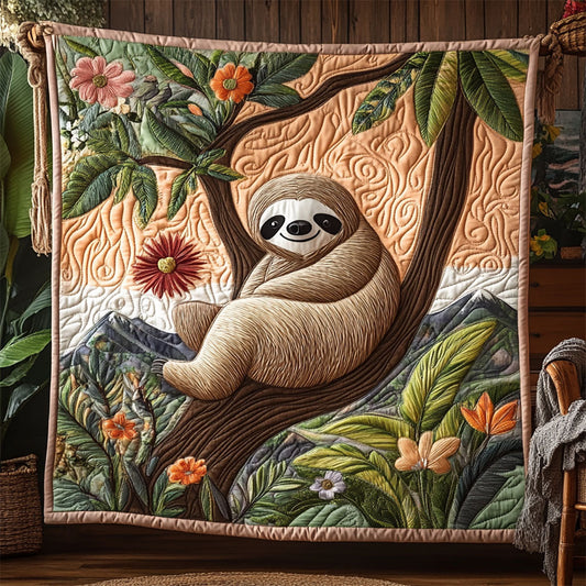 Tropical Sloth WJ2802034CL Quilt