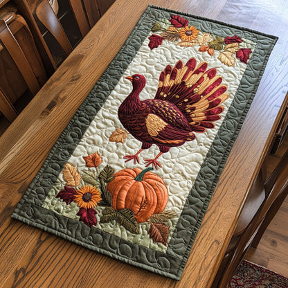 Turkey WX2802190CL Quilted Table Runner