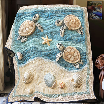 Turtle Sea WX1802086CL Quilt