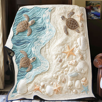 Turtle Sea WX1802088CL Quilt