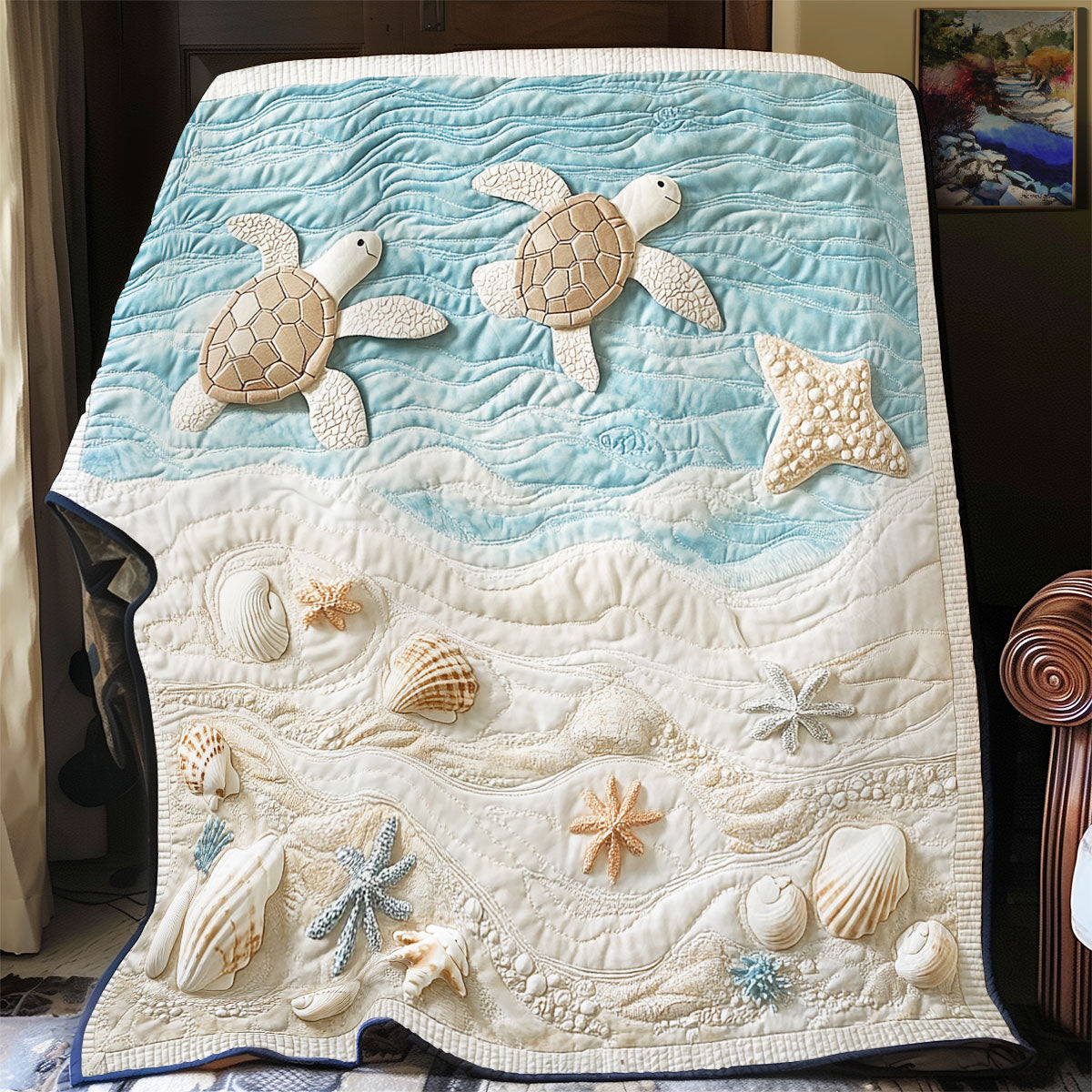 Turtle Sea WX1802090CL Quilt