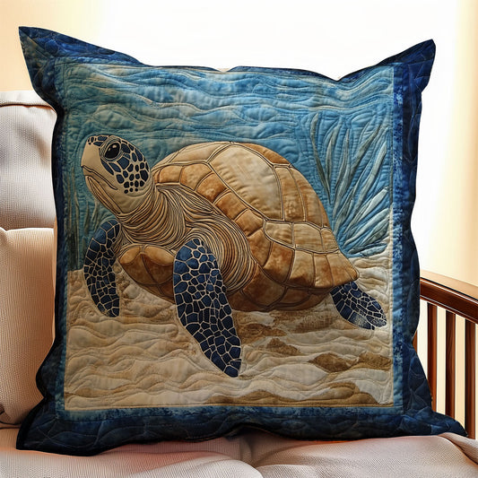 Turtle WX2802109CL Quilt Pillow Case