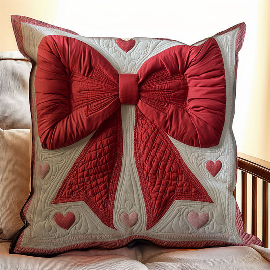 Valentine Bow WX0802207CL Quilt Pillow Case