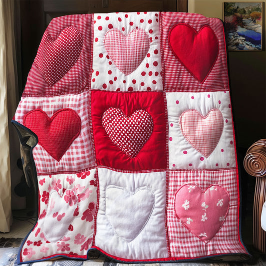 Valentine Heart WX1302176CL Quilt