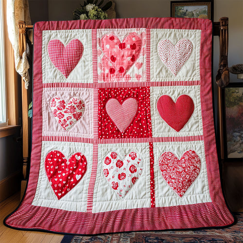 Valentine Heart WX1302177CL Quilt