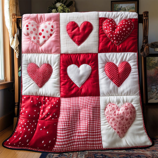 Valentine Heart WX1302179CL Quilt