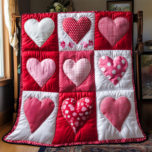 Valentine Heart WX1302180CL Quilt