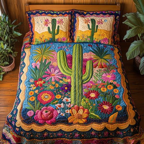 Vibrant Cactus WX2402040CL Duvet Cover Set