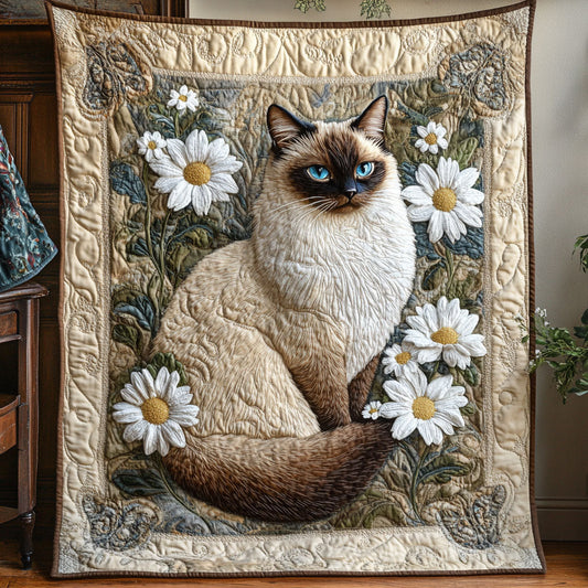 Vintage Feline Charm WJ0503014CL Quilt