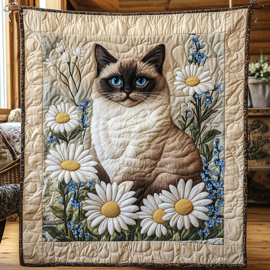 Vintage Feline Charm WJ0603013CL Quilt