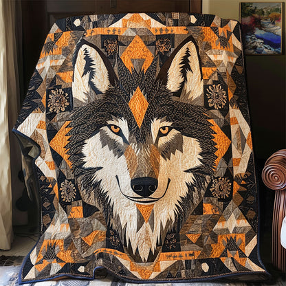 Wolf Native American WX1302195CL Quilt