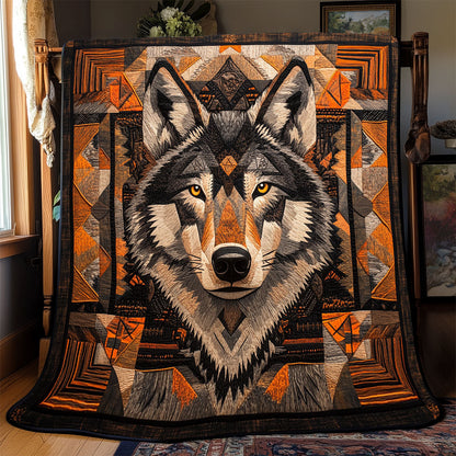 Wolf Native American WX1302196CL Quilt