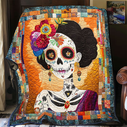 Woman Day Of The Dead WX1302200CL Quilt