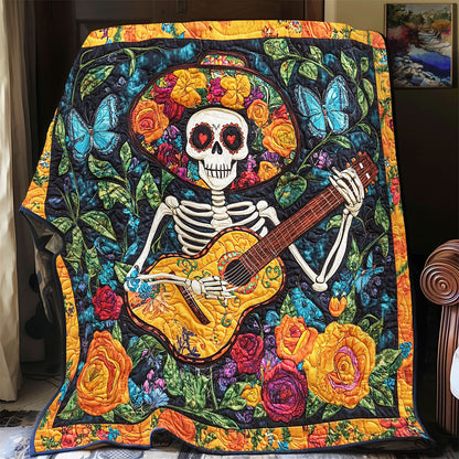 Day Of The Dead Skull WX1001018CL Quilt