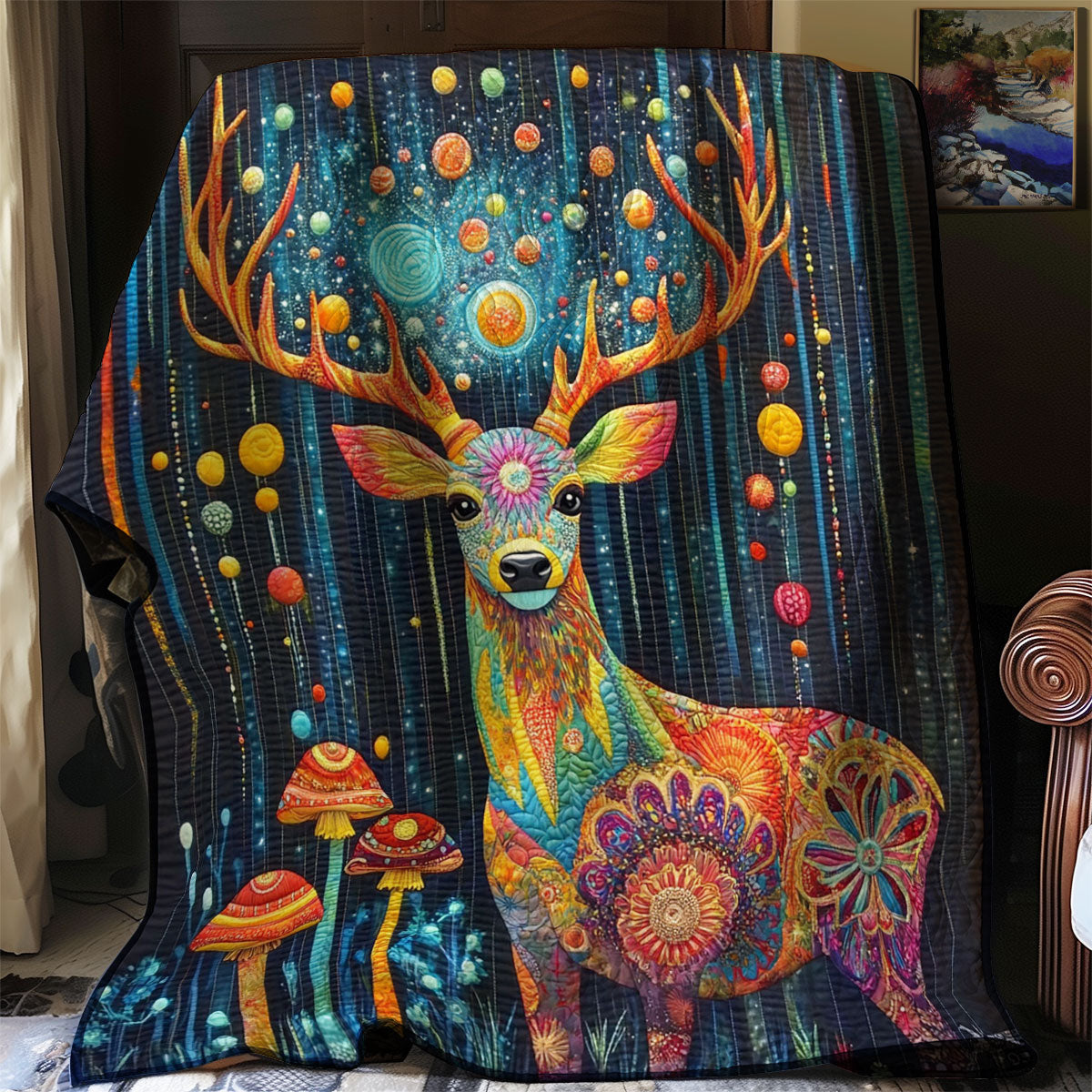 Luminous Stag WJ0201010CL Quilt