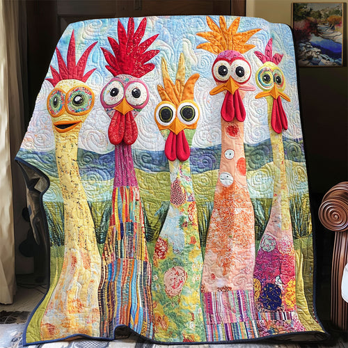 Funny Chicken WX2702094CL Quilt