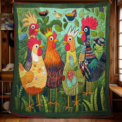 Funny Chicken WX0201021CL Quilt