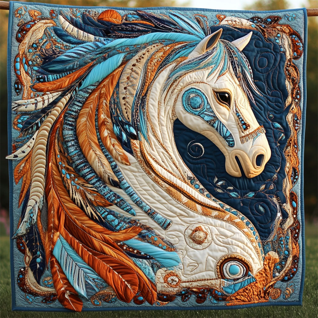 Majestic Horse WJ0302014CL Quilt