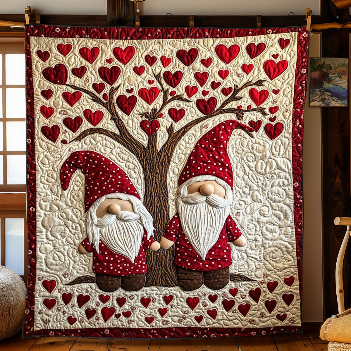 Love Gnome WJ0801009CL Quilt