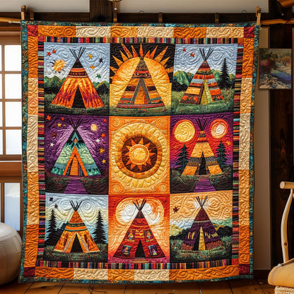 Sunlit Spirit Tepee WJ0801021CL Quilt