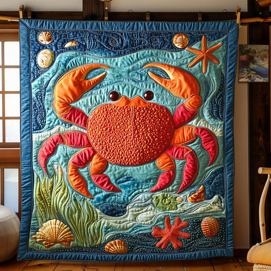 Crabby Coral Delight WJ2101007CL Quilt