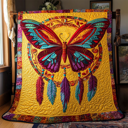 Native Dreamcatcher Butterfly WJ1801017CL Quilt