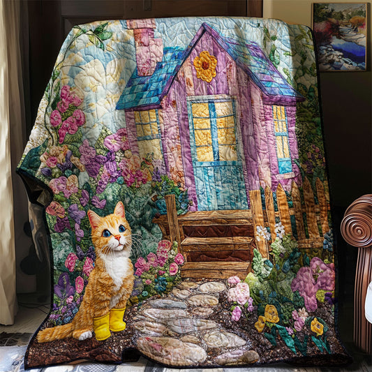 Kitten Purple Home WJ1303013CL Quilt