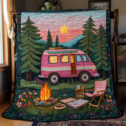 Camping Sunset WJ2101004CL Quilt