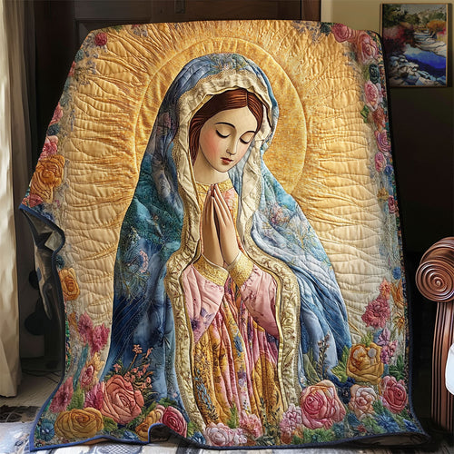 Blessed Mother WX1701021CL Quilt