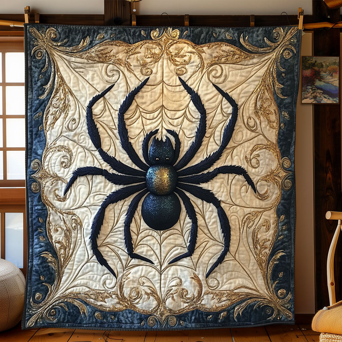 Mystic Spider WJ0302016CL Quilt