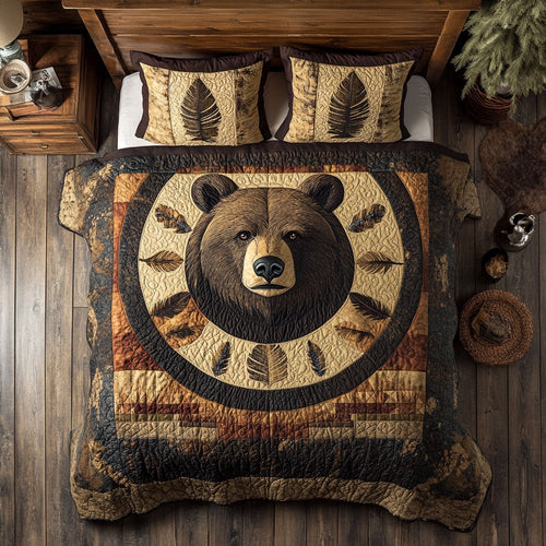 Bear Native American WX0601059CL Duvet Cover Set