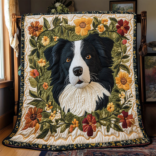 Adorable Border Collie WX1702072CL Quilt