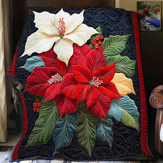 Poinsettia WX1801036CL Quilt