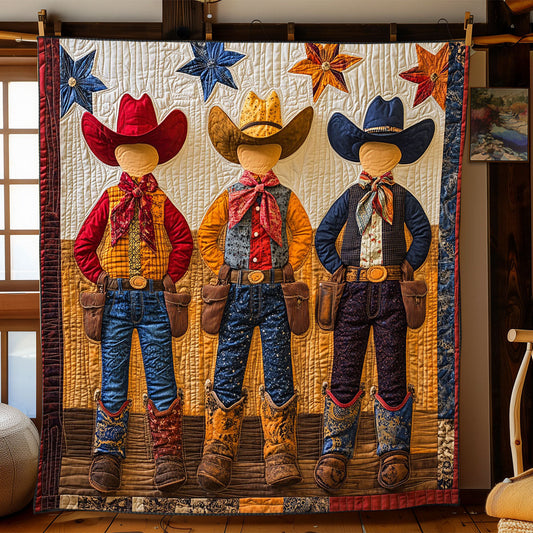 Cowboy Trio WJ0602006CL Quilt