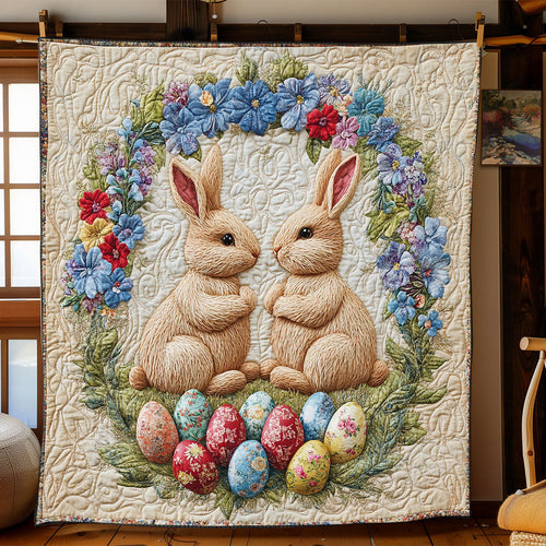 Easter Bunny Garden WJ2201009CL Quilt