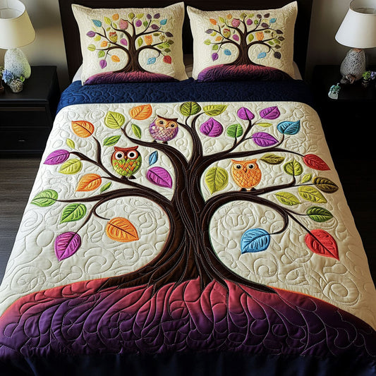 Enchanted Forest Owl WJ1303034CL Duvet Cover Set