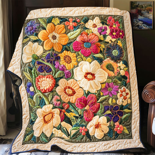 Flower WX0601013CL Quilt