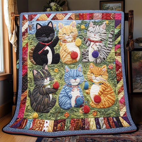 Adorable Cat WX0603083CL Quilt