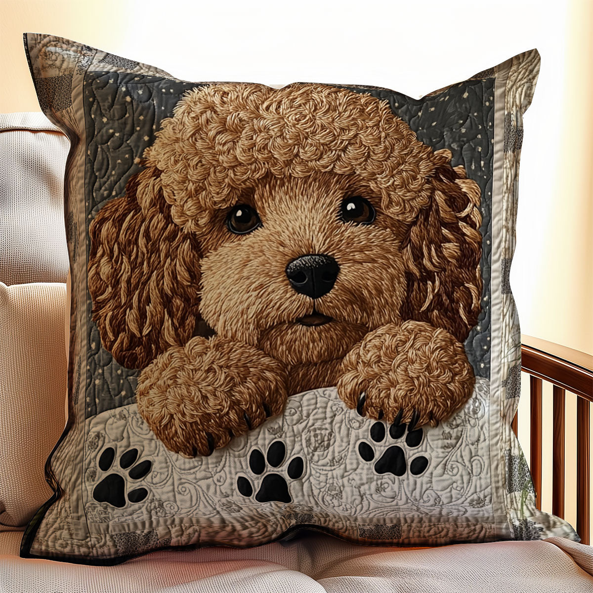 Adorable Doodle WX1403036CL Quilt Pillow Case