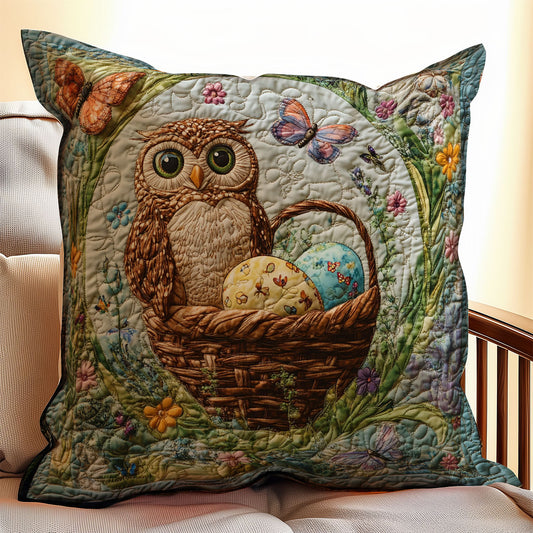 Adorable Owl WX0803083CL Quilt Pillow Case