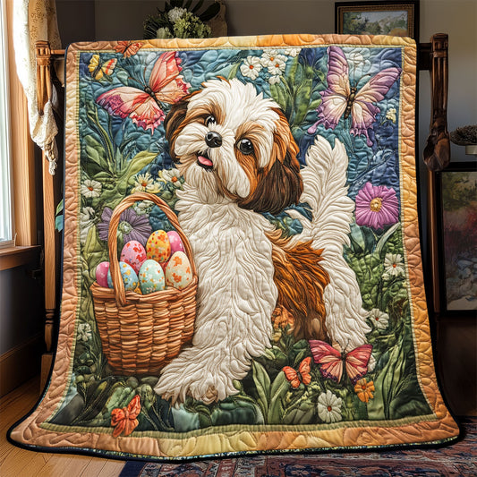 Adorable Shih Tzu WX0803003CL Quilt