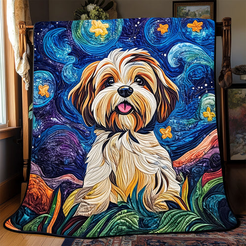 Adorable Shih Tzu WX1403002CL Quilt