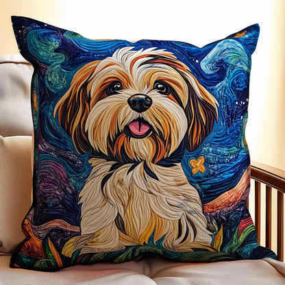 Adorable Shih Tzu WX1403037CL Quilt Pillow Case