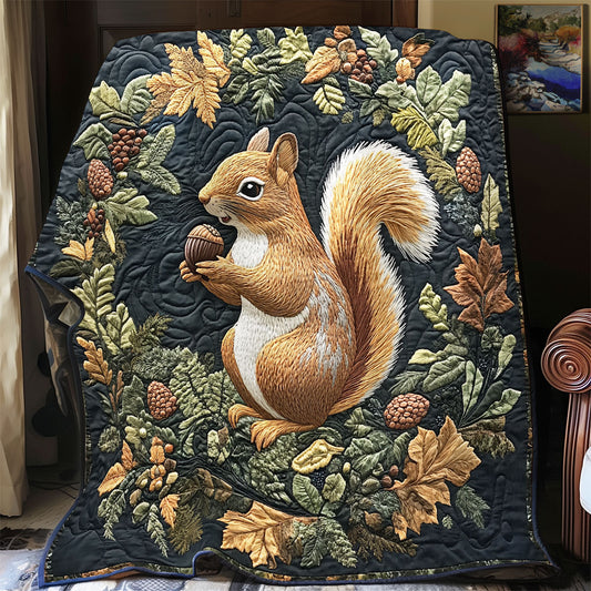 Adorable Squirrel WX0603084CL Quilt