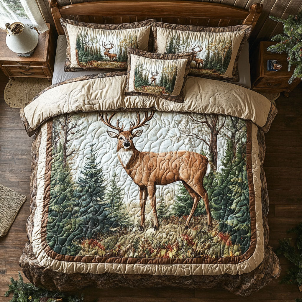 Deer Forest WX1001065CL Duvet Cover Set