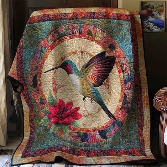 Mandala Hummingbird WJ0801012CL Quilt