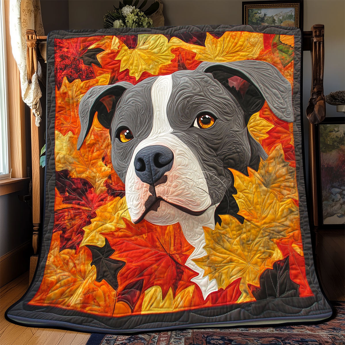 Autumn Pitbull WX0803009CL Quilt