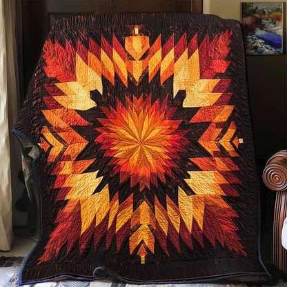 Fiery Starburst WX2702091CL Quilt